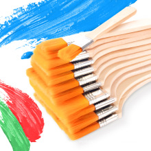 Nylon hair oil painting brush no. 1-12 art tools multifunctional brushes